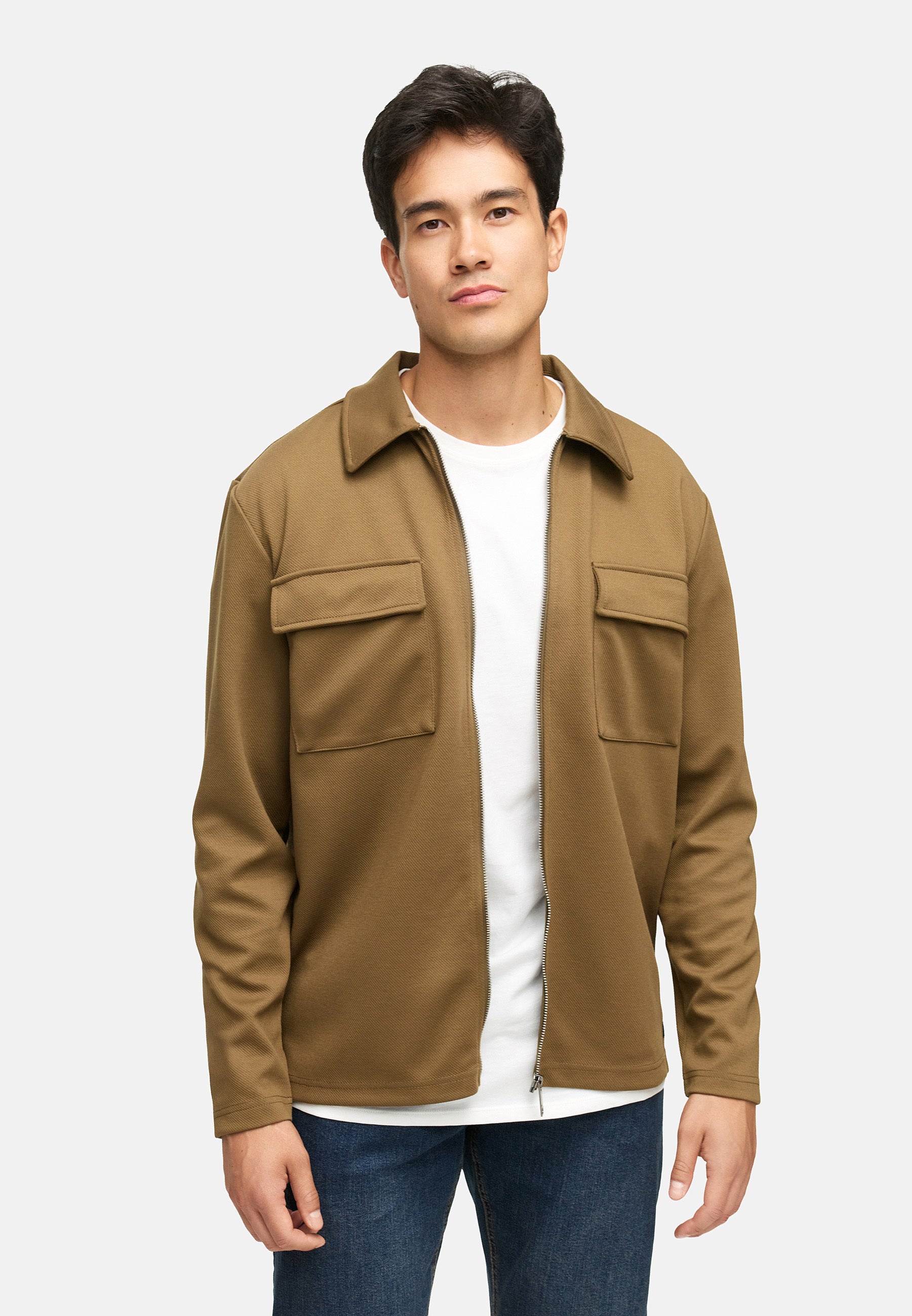 Hemd Langarm INNello Zip Shirt Produktbild