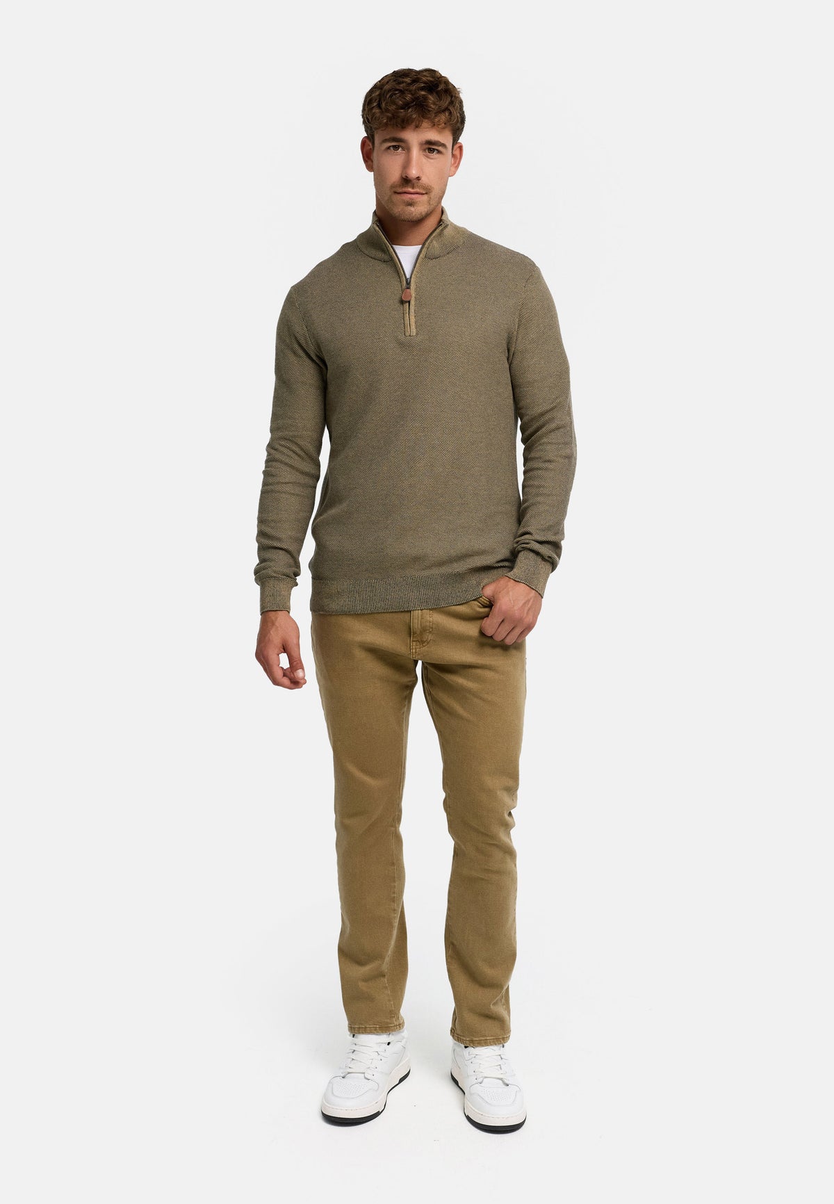 Strickpullover INJexi Half Zip Produktbild