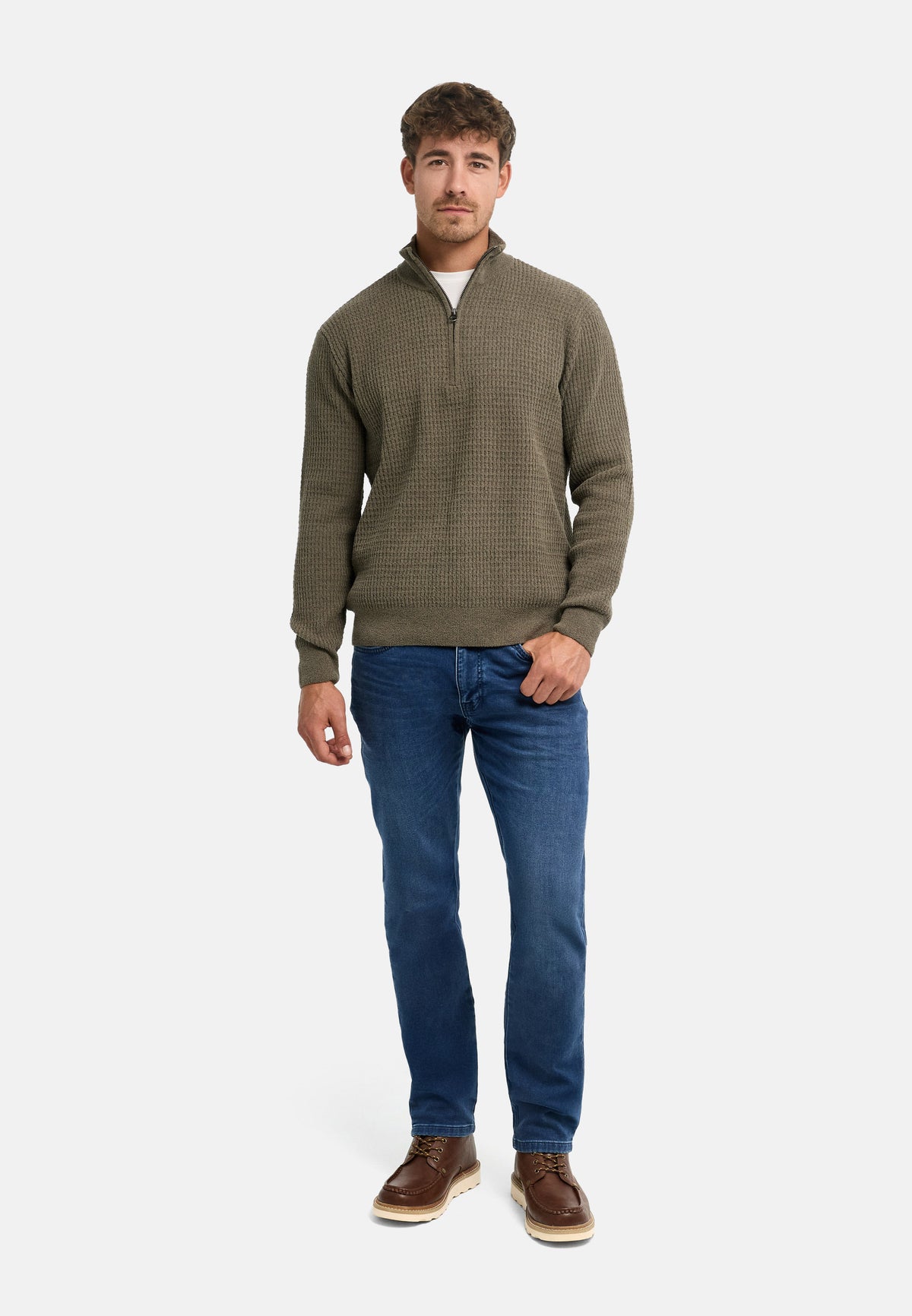 Strickpullover INNoris 1/2 Zip Produktbild