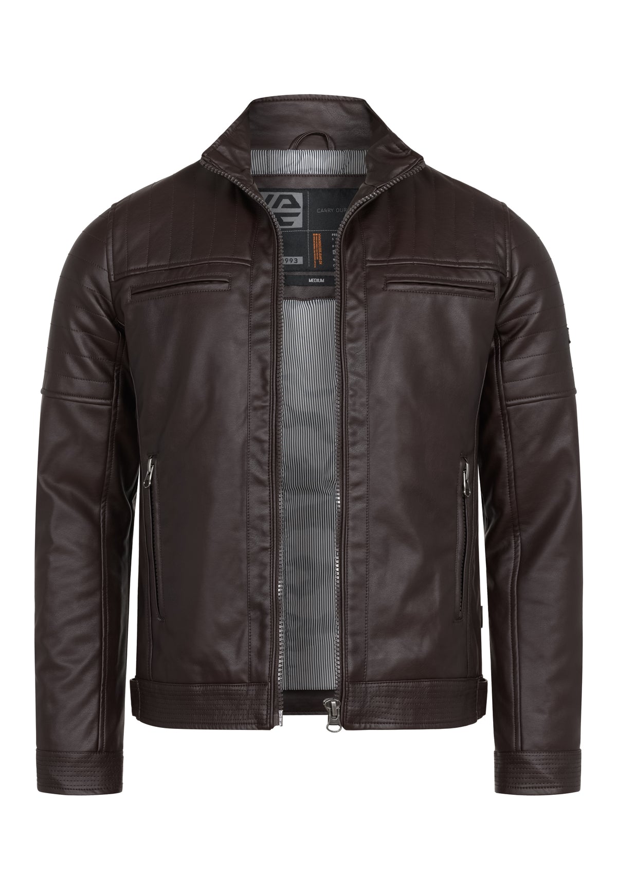 Faux Leather Jacket Brook