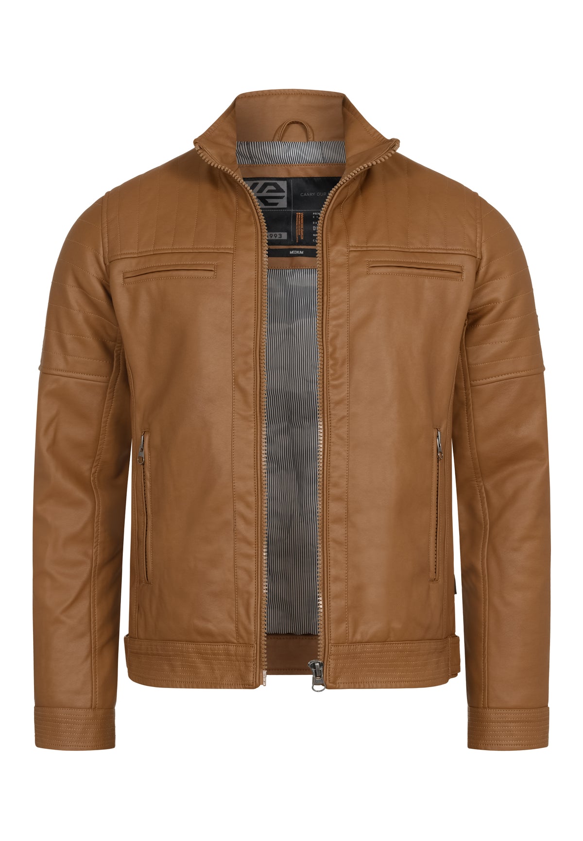 Faux Leather Jacket Brook