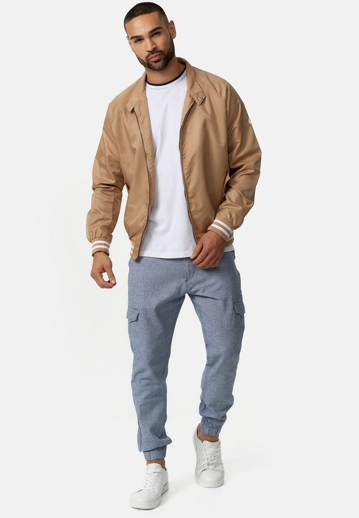 Indicode Herren Ayser Jacke mit Stehkragen & Reißverschluss - INDICODE