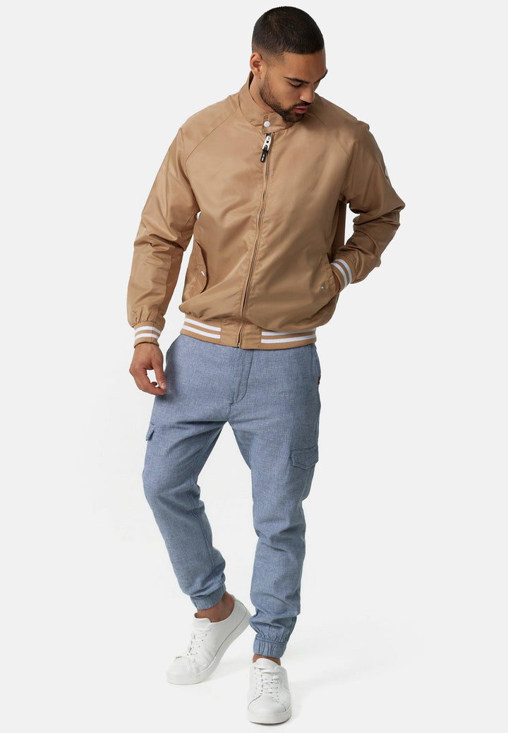 Indicode Herren Ayser Jacke mit Stehkragen & Reißverschluss - INDICODE