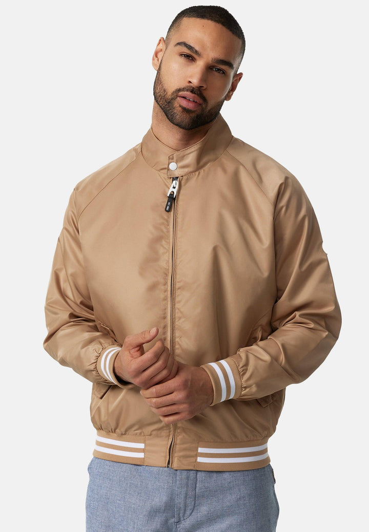 Indicode Herren Ayser Jacke mit Stehkragen & Reißverschluss - INDICODE