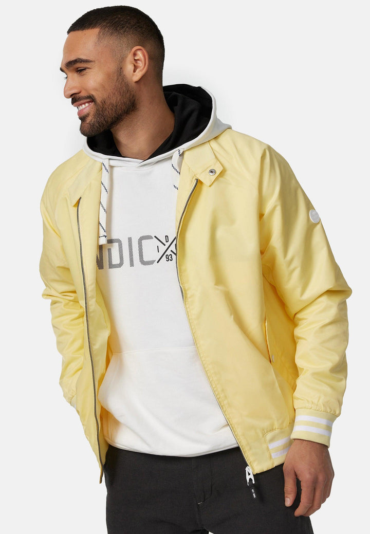 Indicode Herren Ayser Jacke mit Stehkragen & Reißverschluss - INDICODE