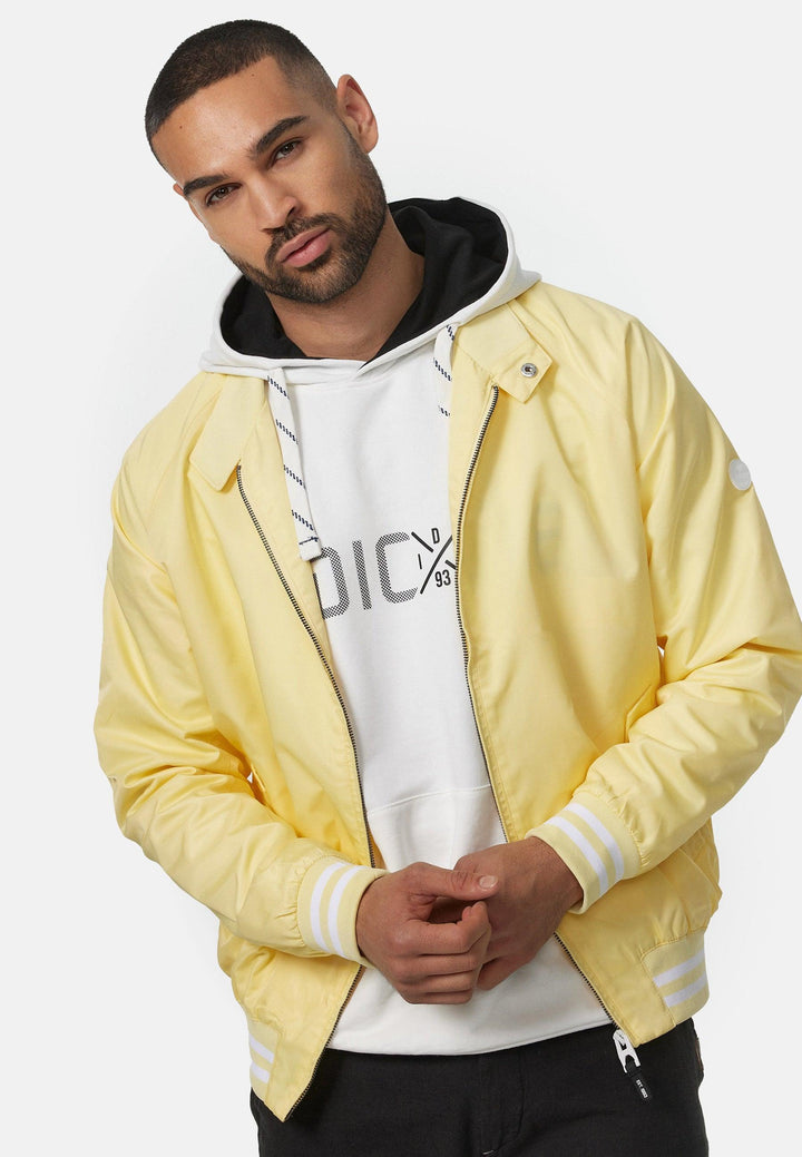 Indicode Herren Ayser Jacke mit Stehkragen & Reißverschluss - INDICODE