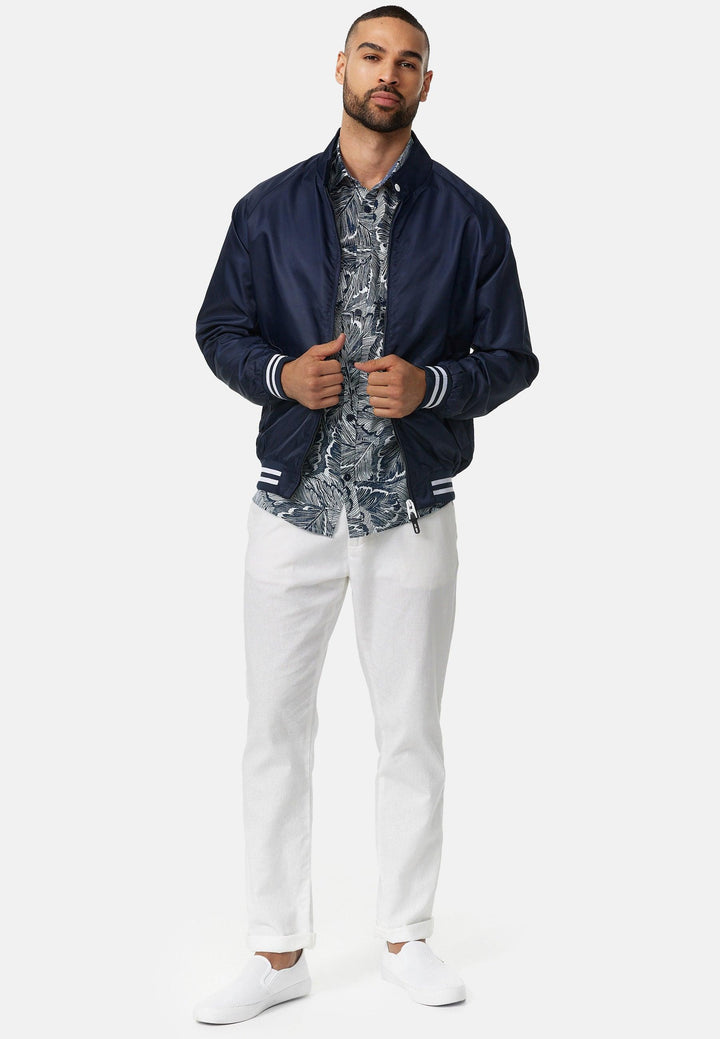 Indicode Herren Ayser Jacke mit Stehkragen & Reißverschluss - INDICODE