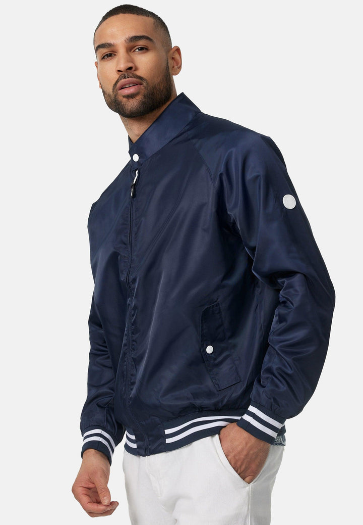 Indicode Herren Ayser Jacke mit Stehkragen & Reißverschluss - INDICODE