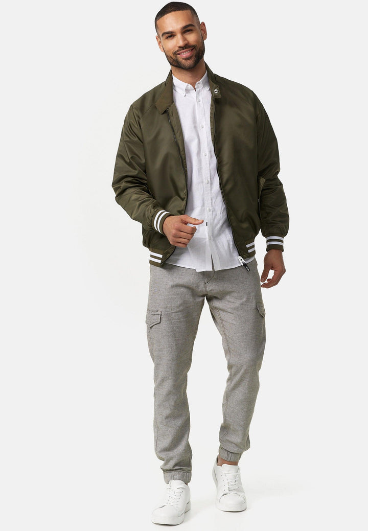 Indicode Herren Ayser Jacke mit Stehkragen & Reißverschluss - INDICODE