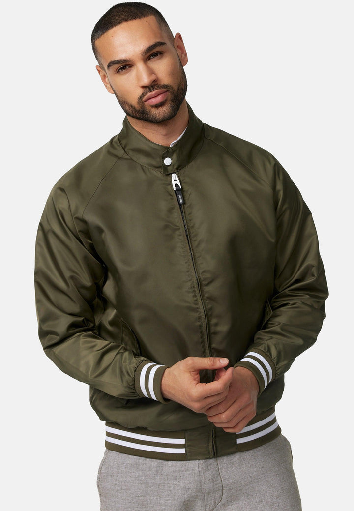 Indicode Herren Ayser Jacke mit Stehkragen & Reißverschluss - INDICODE