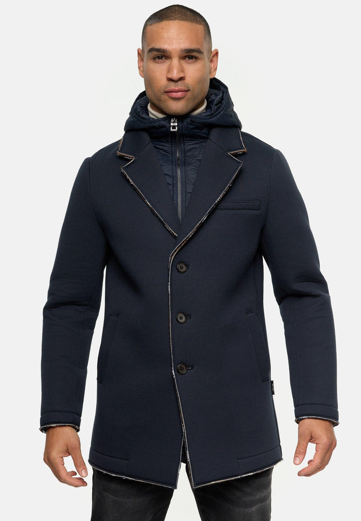 Indicode Herren INApostolos Softshell-Mantel mit Kapuze - INDICODE
