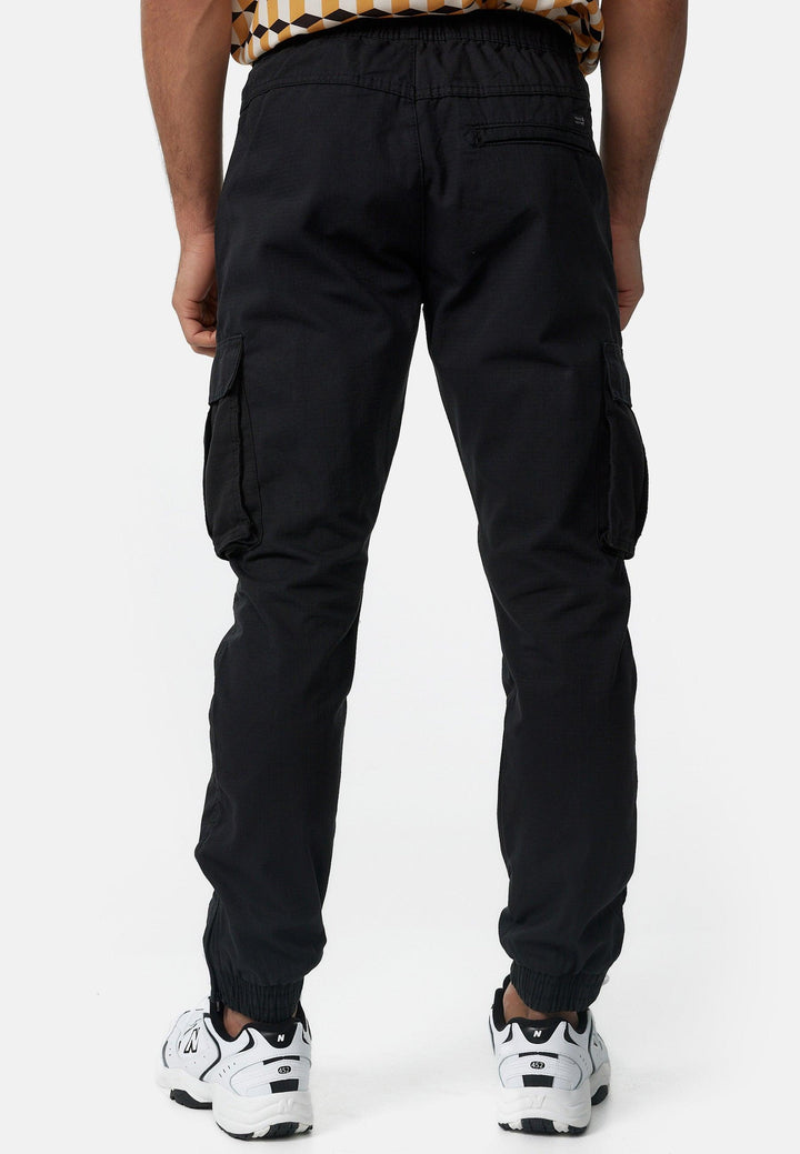 Indicode Herren Leonard Cargohose aus Baumwoll-Mix mit 5 Taschen - INDICODE