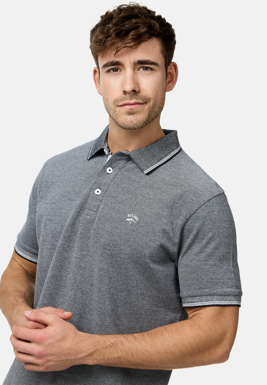 Indicode Herren INSan Jose Poloshirt aus 100% Baumwolle