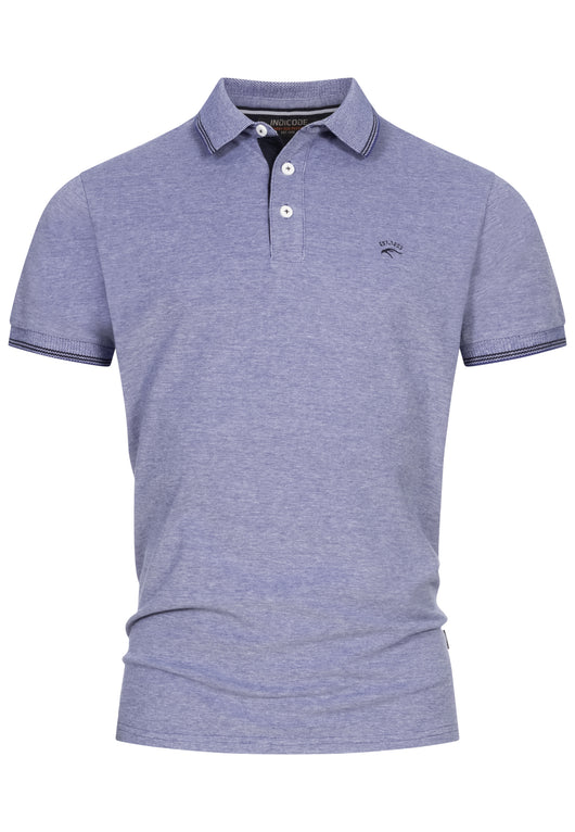 Indicode Herren INSan Jose Poloshirt aus 100% Baumwolle