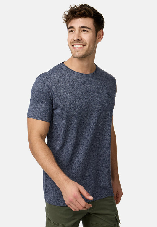 Indicode Herren INWalmore T-Shirt mit Rundhals-Ausschnitt