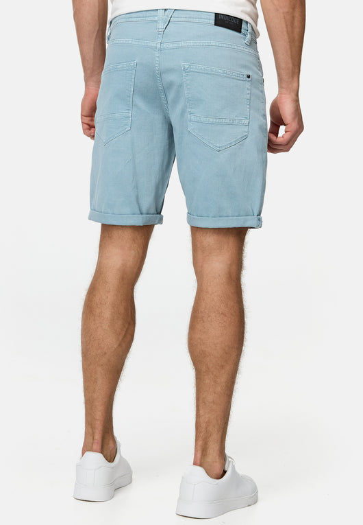 Indicode Men's Page Jeans Shorts with 5 pockets made of 98% cotton