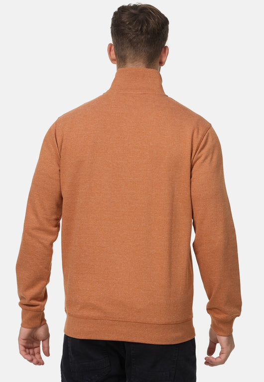 Indicode Herren INCaspar Sweatshirt mit Stehkragen