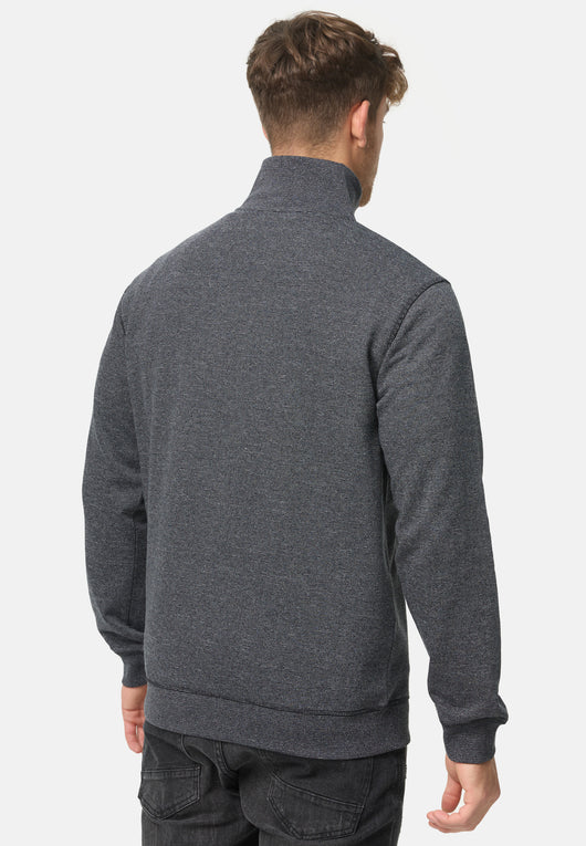 Indicode Herren INCaspar Sweatshirt mit Stehkragen