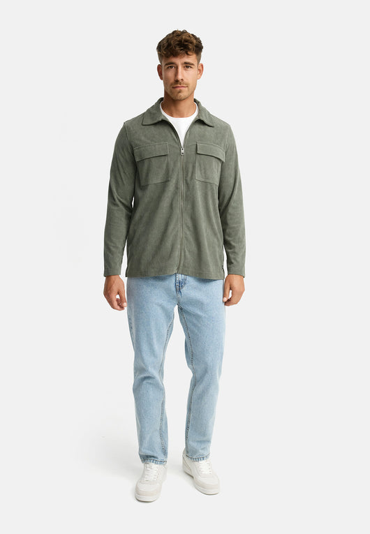 Hemd Langarm INNemoto Zip Shirt