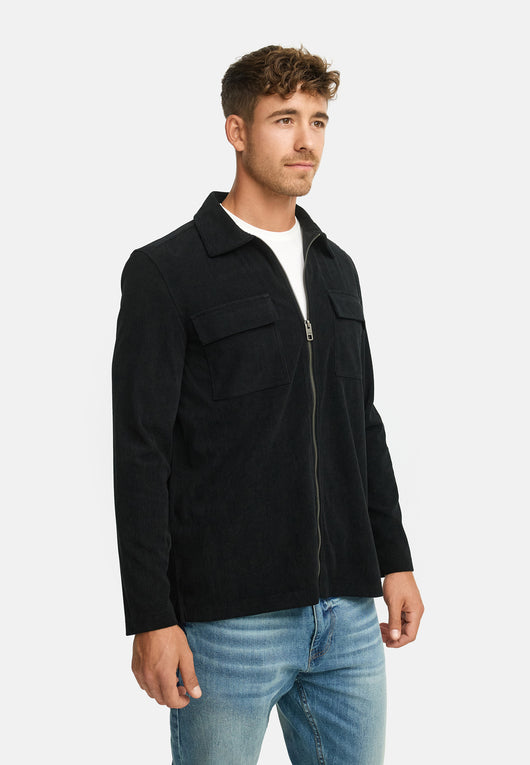 Hemd Langarm INNemoto Zip Shirt