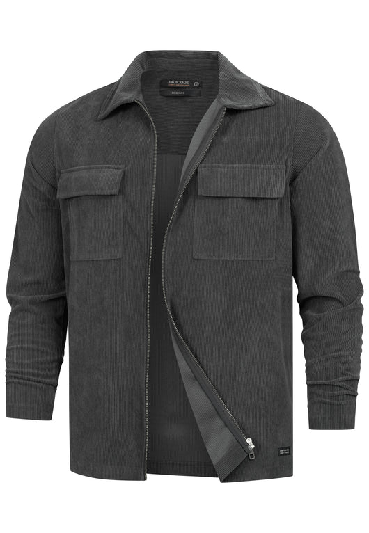 Hemd Langarm INNemoto Zip Shirt