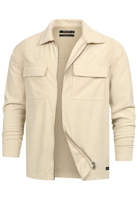 Hemd Langarm INNemoto Zip Shirt