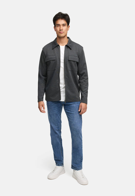 Hemd Langarm INNello Zip Shirt