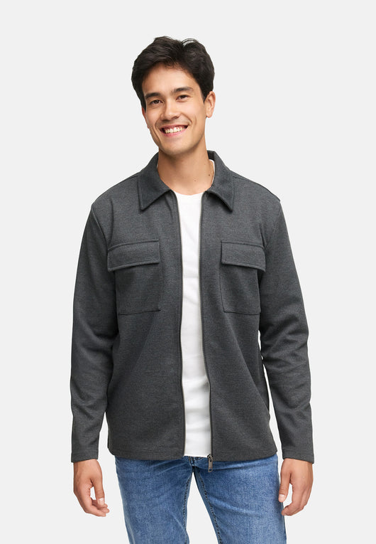 Hemd Langarm INNello Zip Shirt