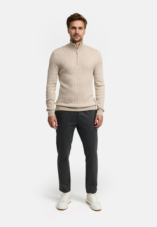 Strickpullover JFCamden half zip knit