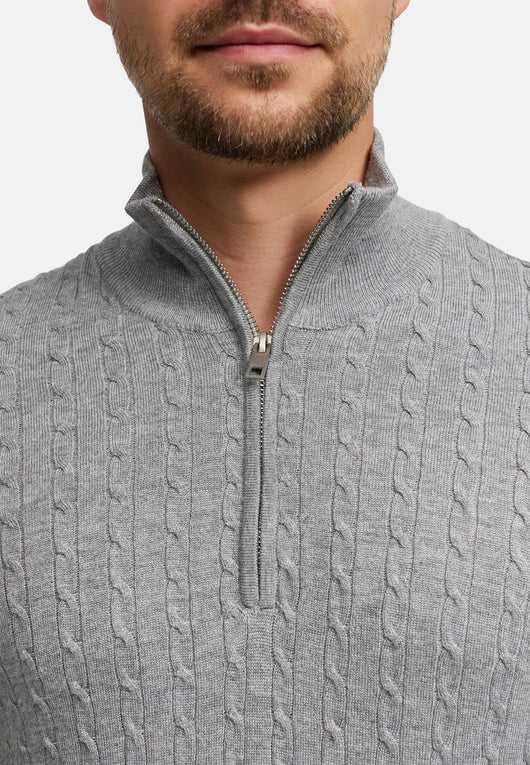 Strickpullover JFCamden half zip knit