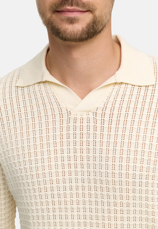 Strickpullover JFLane polo knit