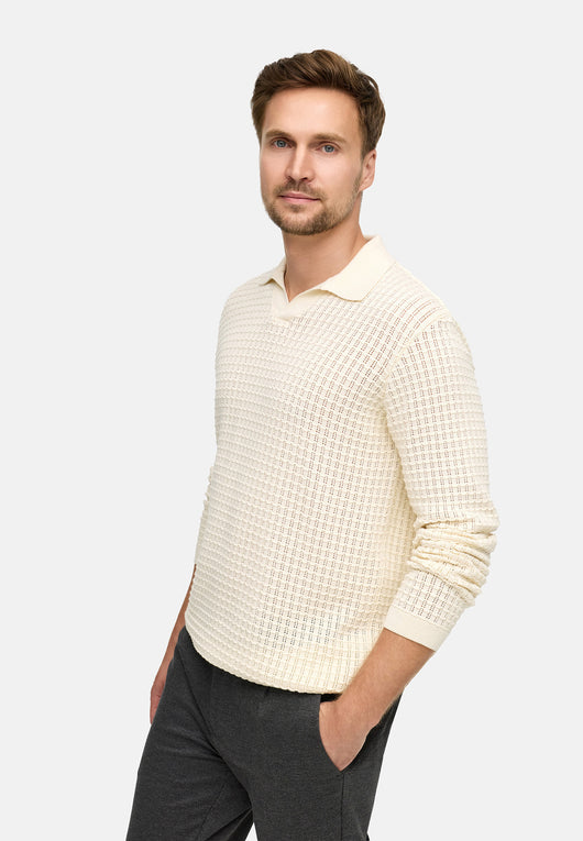 Strickpullover JFLane polo knit