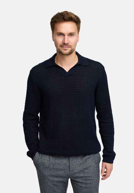 Strickpullover JFLane polo knit