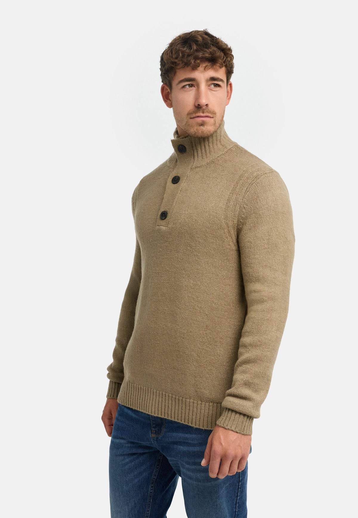 Strickpullover INVest Half placket Produktbild