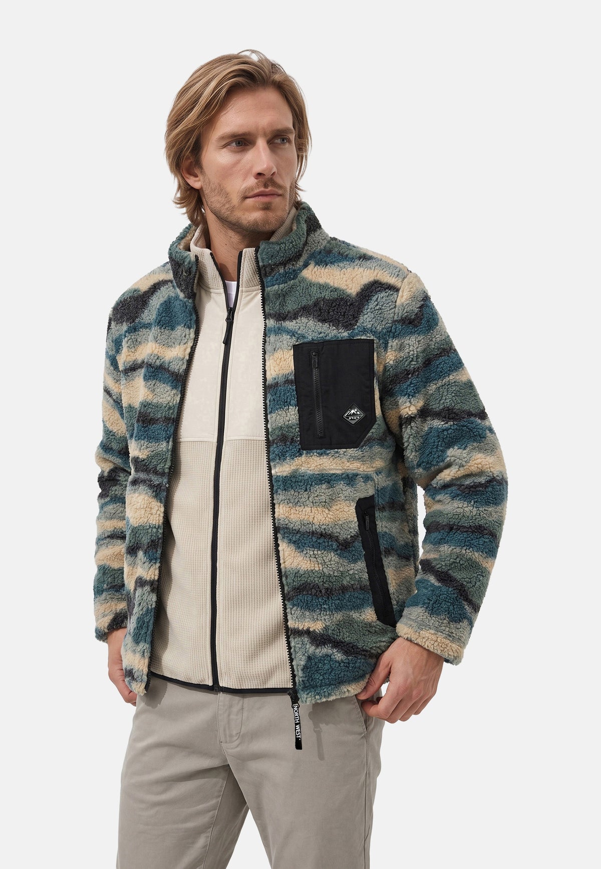 Veste de mi-saison en polaire INWesthus