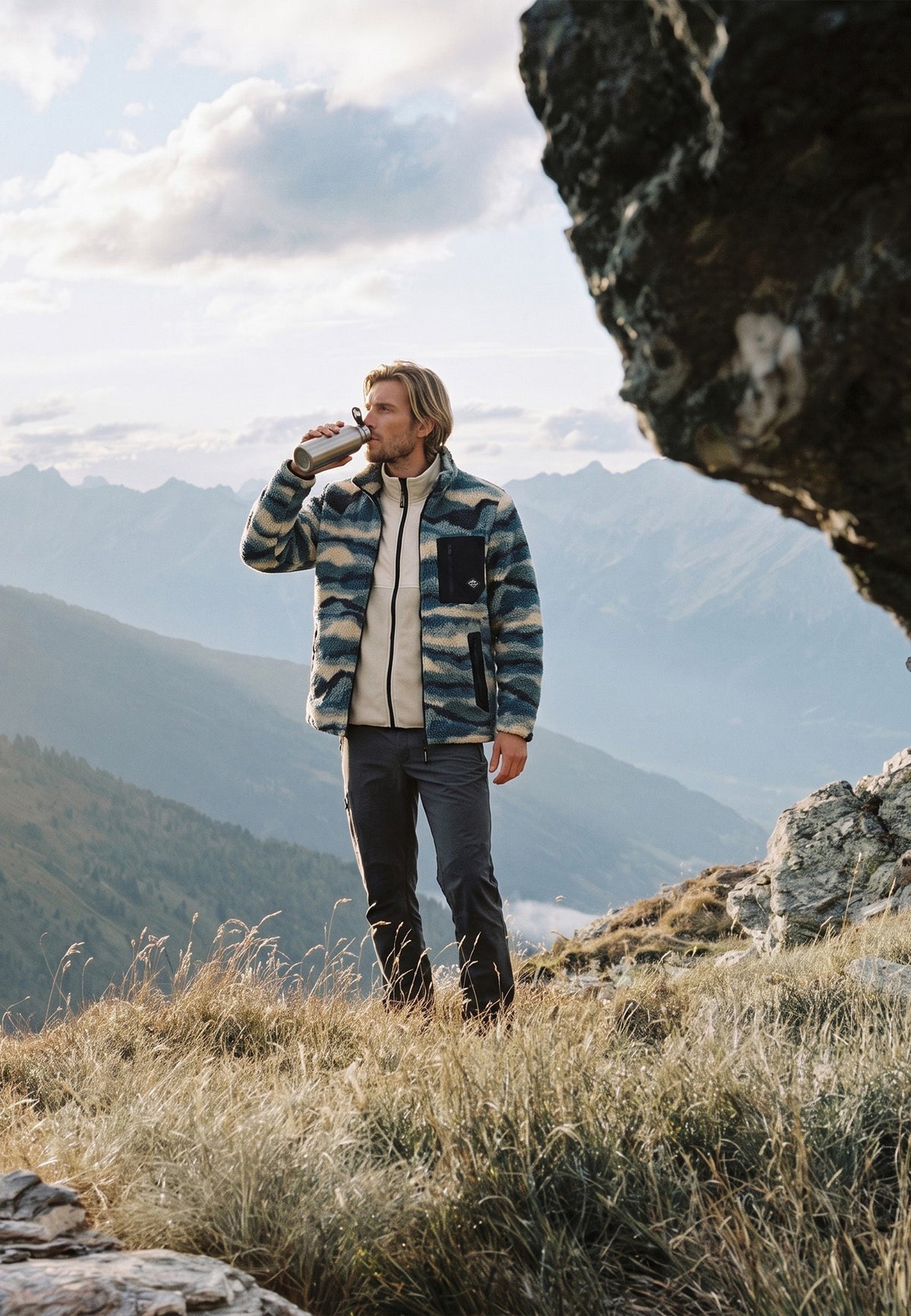 Veste de mi-saison en polaire INWesthus