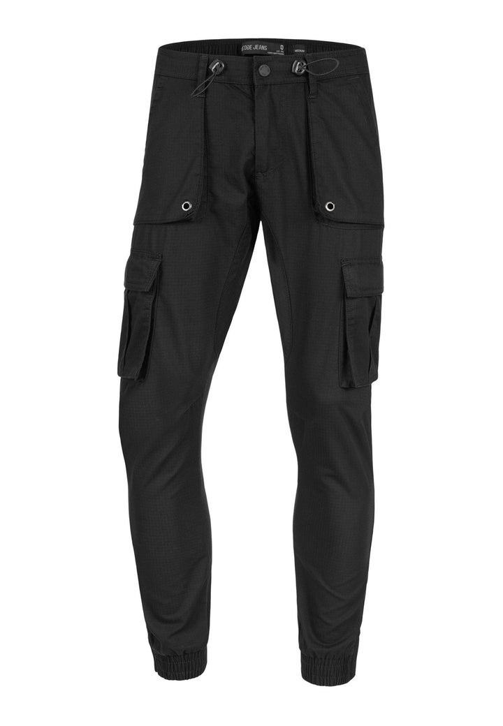 Indicode Herren Leonard Cargohose aus Baumwoll-Mix mit 5 Taschen - INDICODE