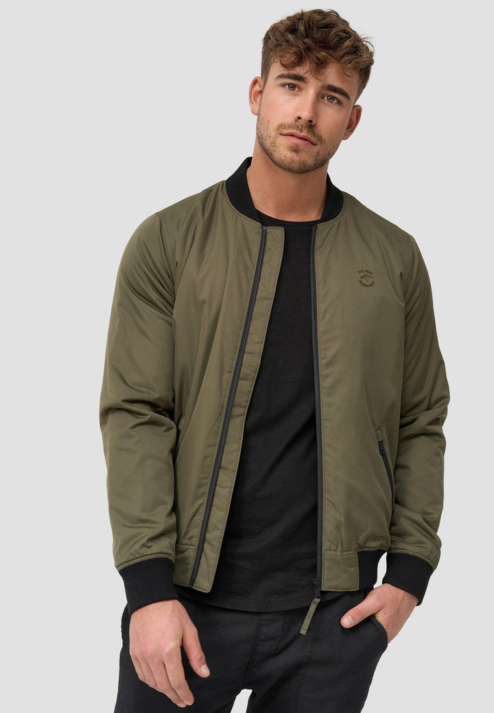 Indicode Herren Cormick Jacke mit Stehkragen & Reißverschluss - INDICODE
