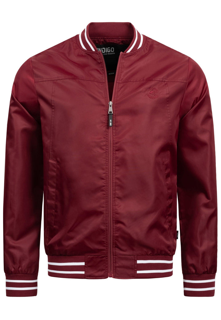 Indicode Herren Manos Jacke mit Stehkragen & Reißverschluss - INDICODE