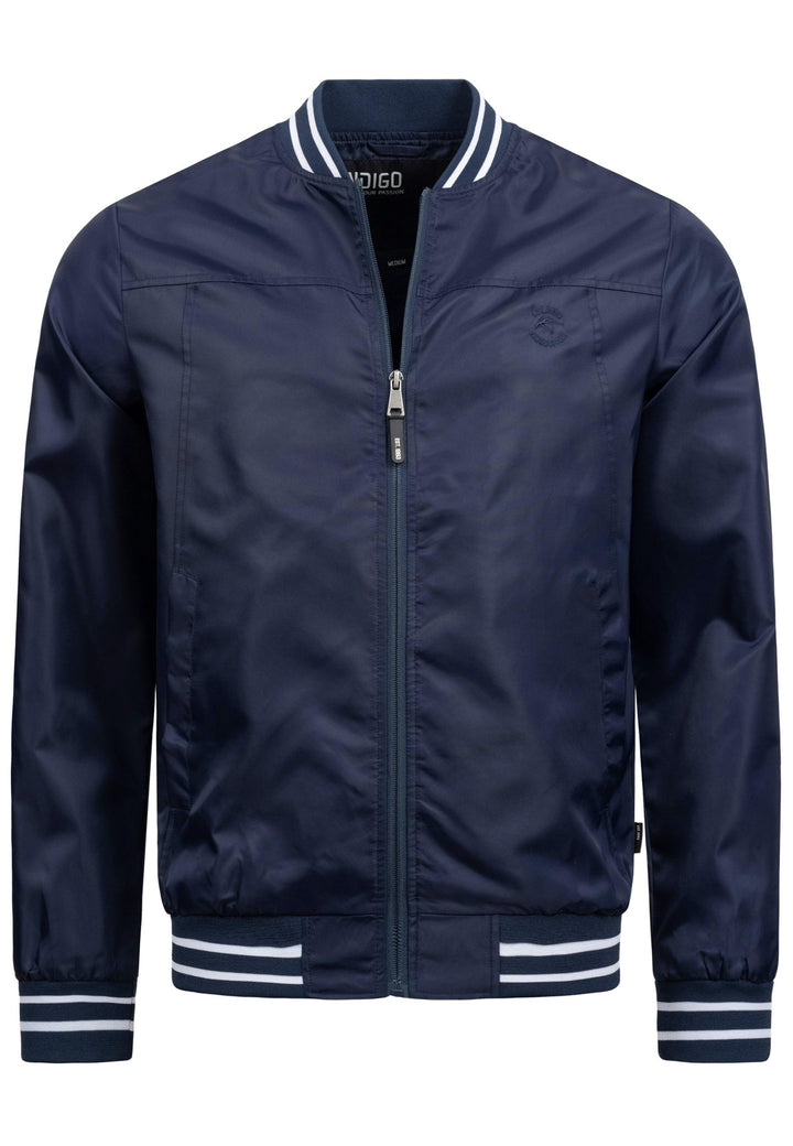 Indicode Herren Manos Jacke mit Stehkragen & Reißverschluss - INDICODE
