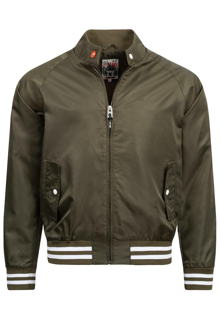 Indicode Herren Ayser Jacke mit Stehkragen & Reißverschluss - INDICODE