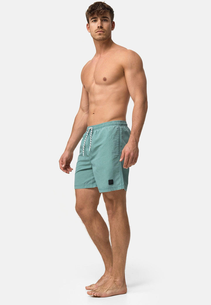 Indicode Herren Ace Badehose mit 3 Taschen und Tunnelzug - INDICODE