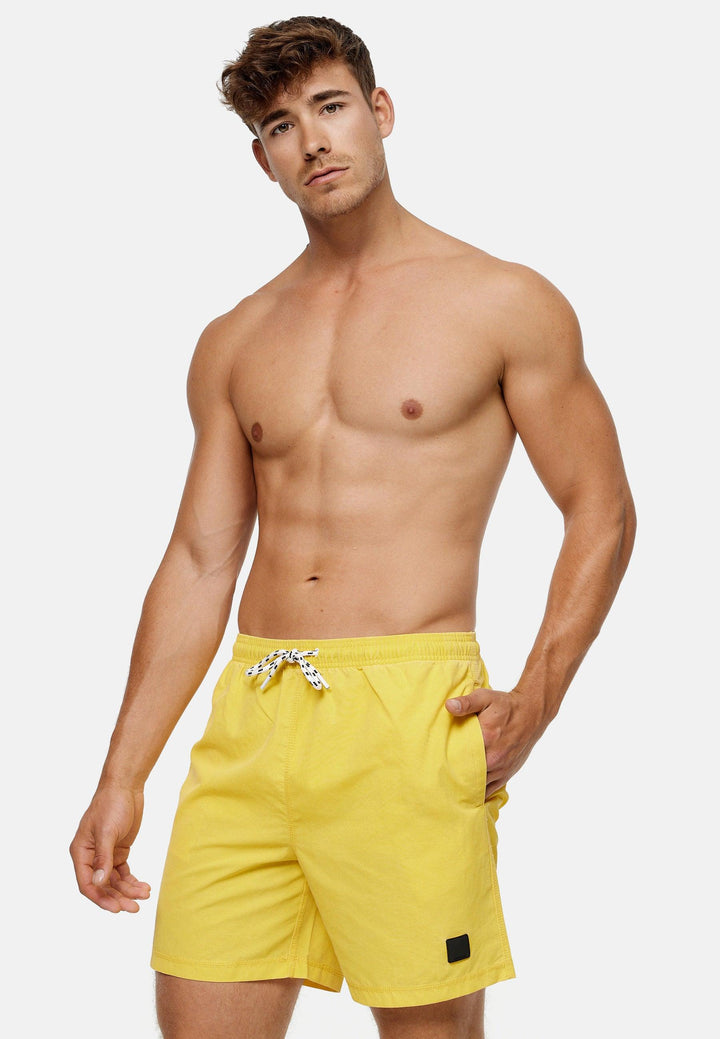 Indicode Herren Ace Badehose mit 3 Taschen und Tunnelzug - INDICODE