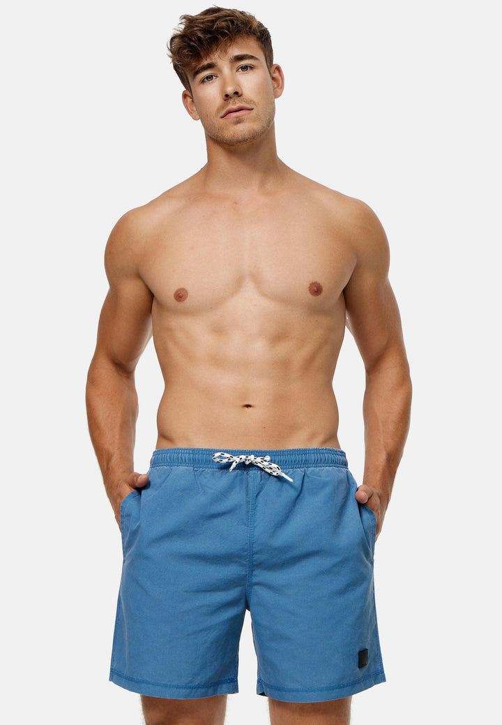 Indicode Herren Ace Badehose mit 3 Taschen und Tunnelzug - INDICODE