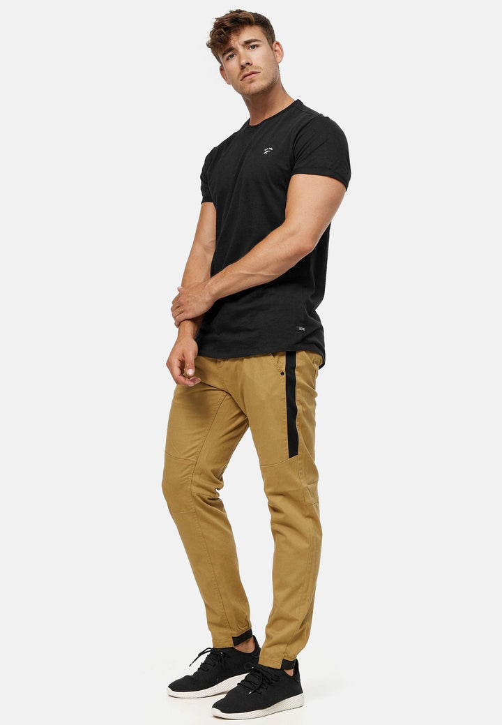 Indicode Herren Bruno Hose mit 5 Taschen aus 98% Baumwolle - INDICODE