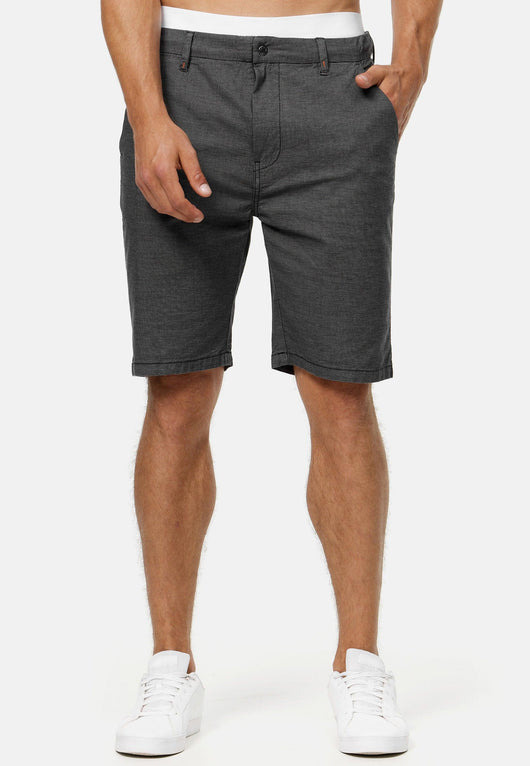 Indicode Herren Oklahoma Chino Shorts mit 4 Taschen aus 98% Baumwolle - INDICODE
