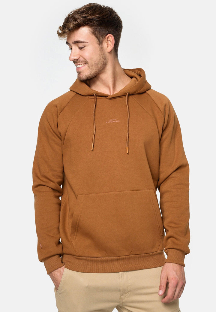 Indicode Herren Virginia Sweatshirt mit Kapuze | Hoodie Kapuzenpullover für Männer - INDICODE