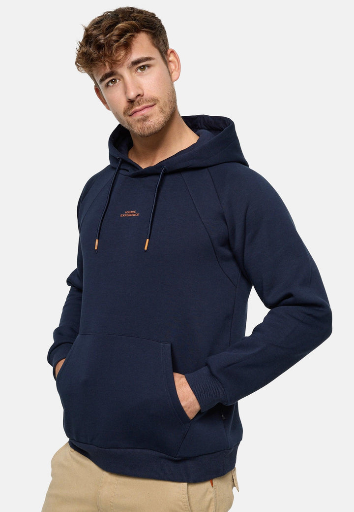 Indicode Herren Virginia Sweatshirt mit Kapuze | Hoodie Kapuzenpullover für Männer - INDICODE