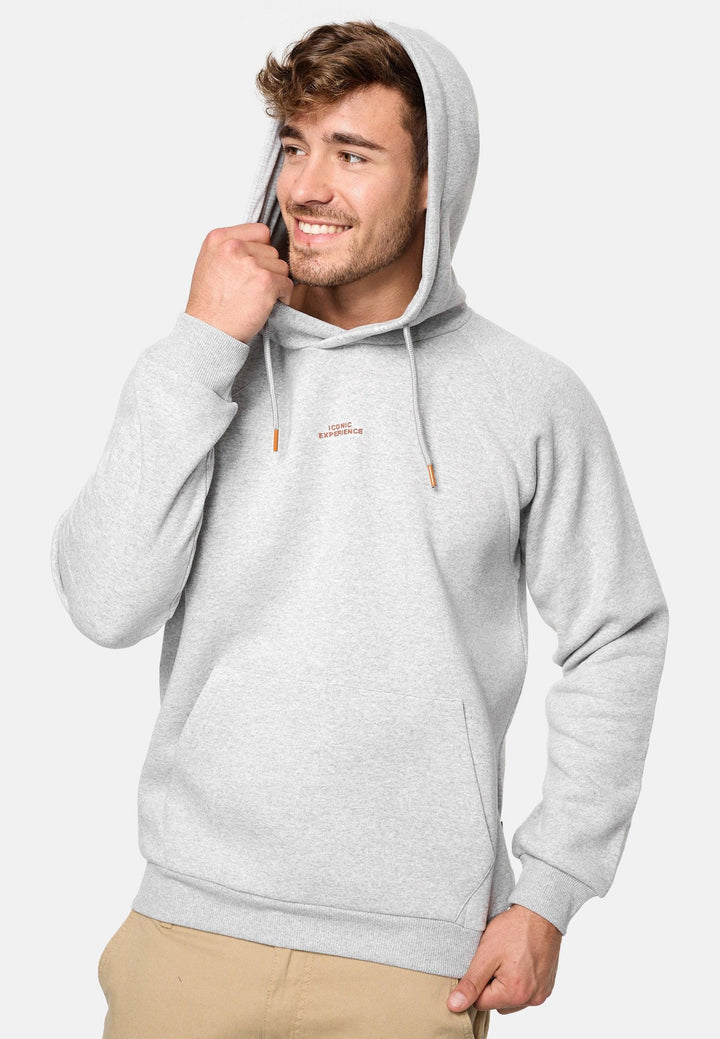 Indicode Herren Virginia Sweatshirt mit Kapuze | Hoodie Kapuzenpullover für Männer - INDICODE