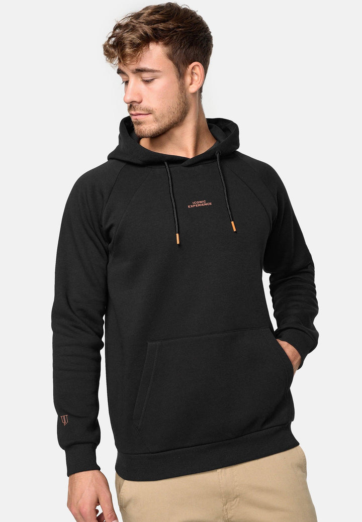 Indicode Herren Virginia Sweatshirt mit Kapuze | Hoodie Kapuzenpullover für Männer - INDICODE